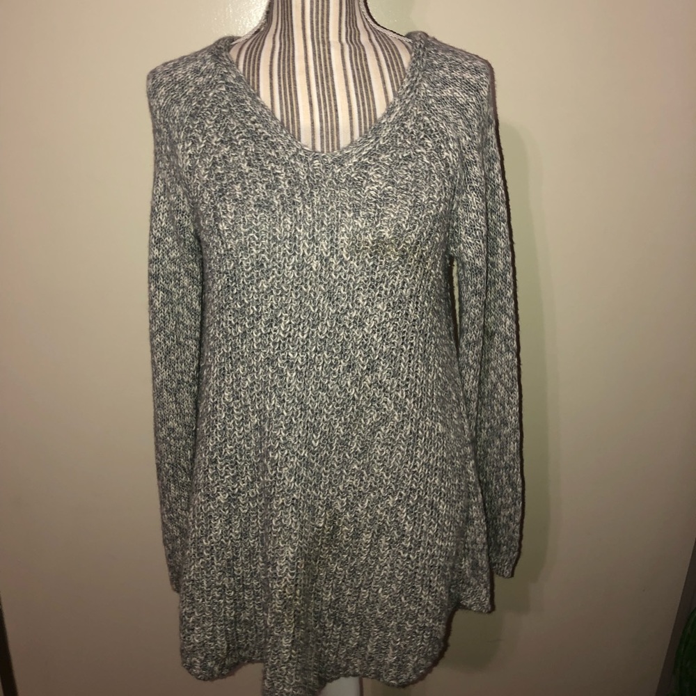 Gray Sweater Dress
